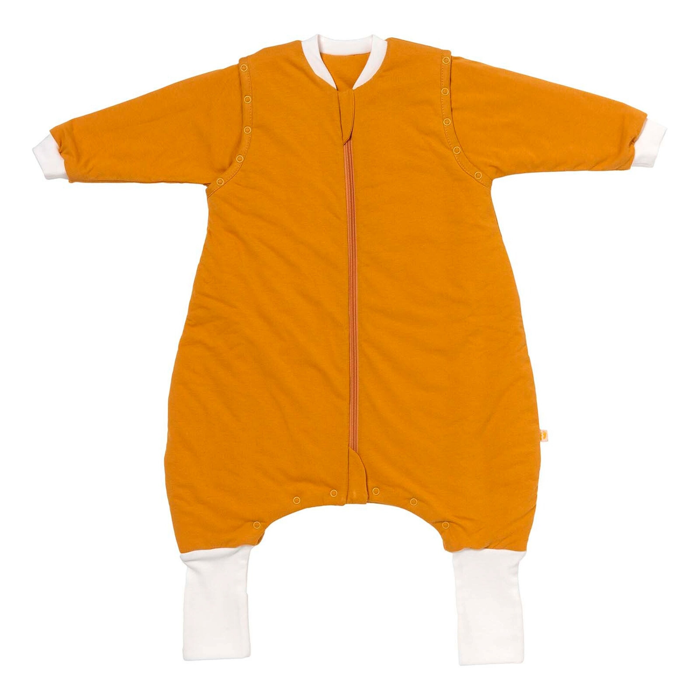 schlummersack Schlafsack mit Füßen 2.5 Tog Safran