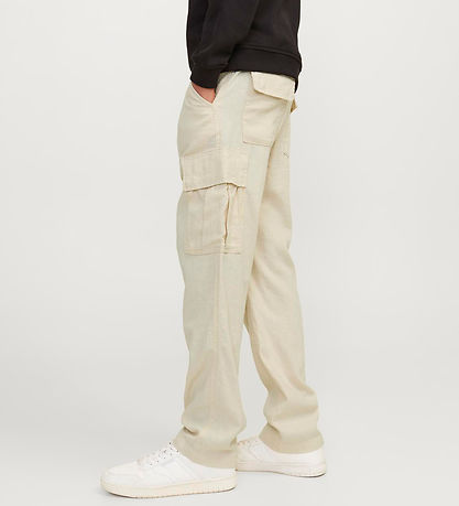 Jack & Jones Bukser - H?r - JpstBill - Cargo - Summer Sand