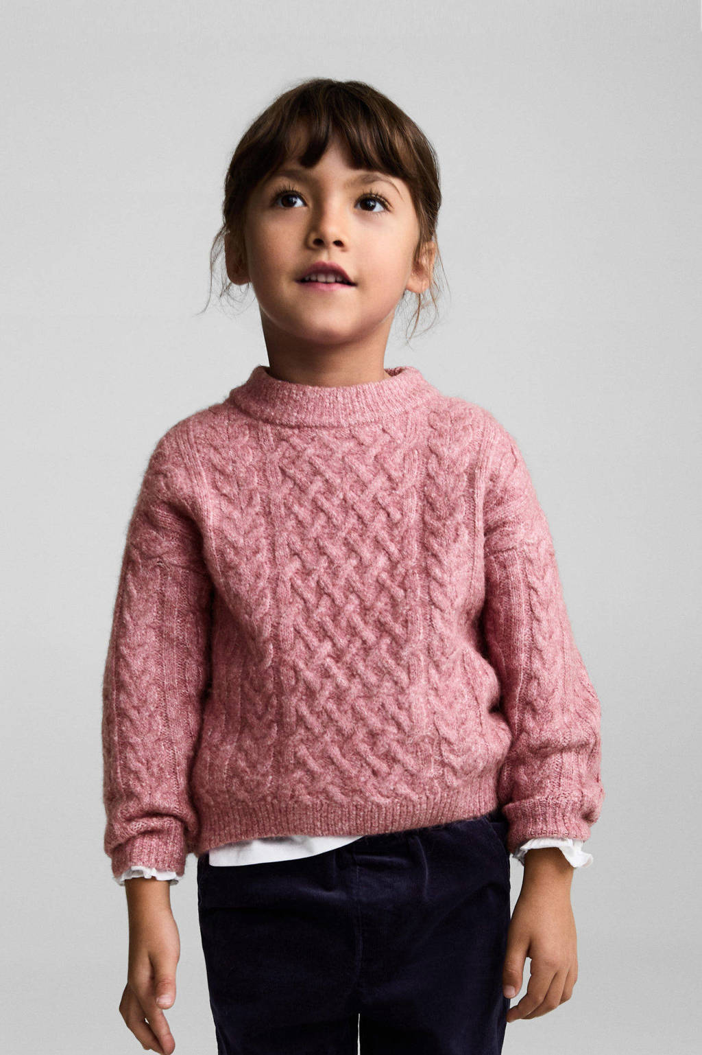 Mango Kids corduroy broek marine