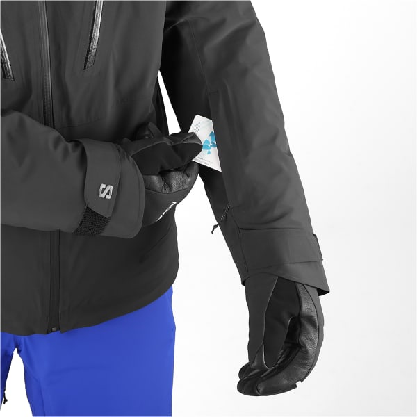 Veste de ski SALOMON BRILLIANT JACKET DEEP BLACK