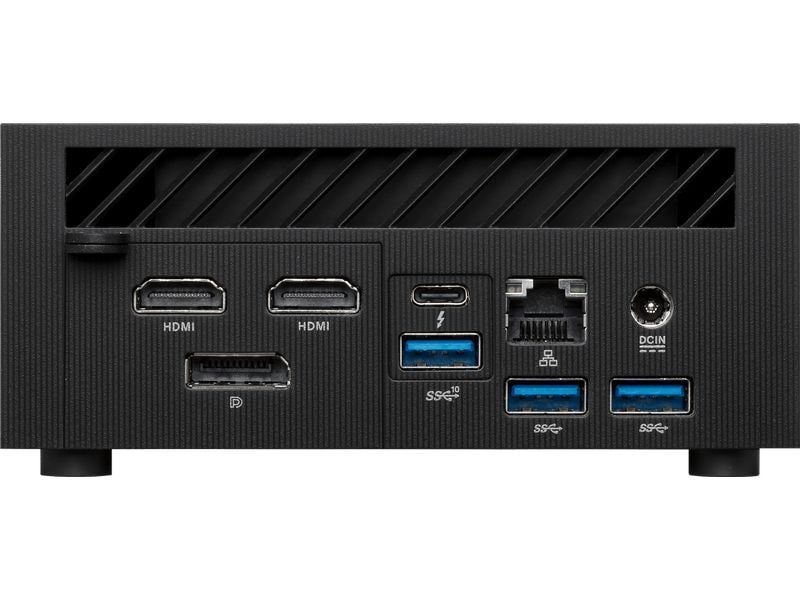 ASUS Mini PC PN64-S5017MDE1 Ultrakompakter Mini-PC mit Intel Core Prozessor und Intel Iris XE Grafik Intel 2.5 Gb LAN, WiFi 6E