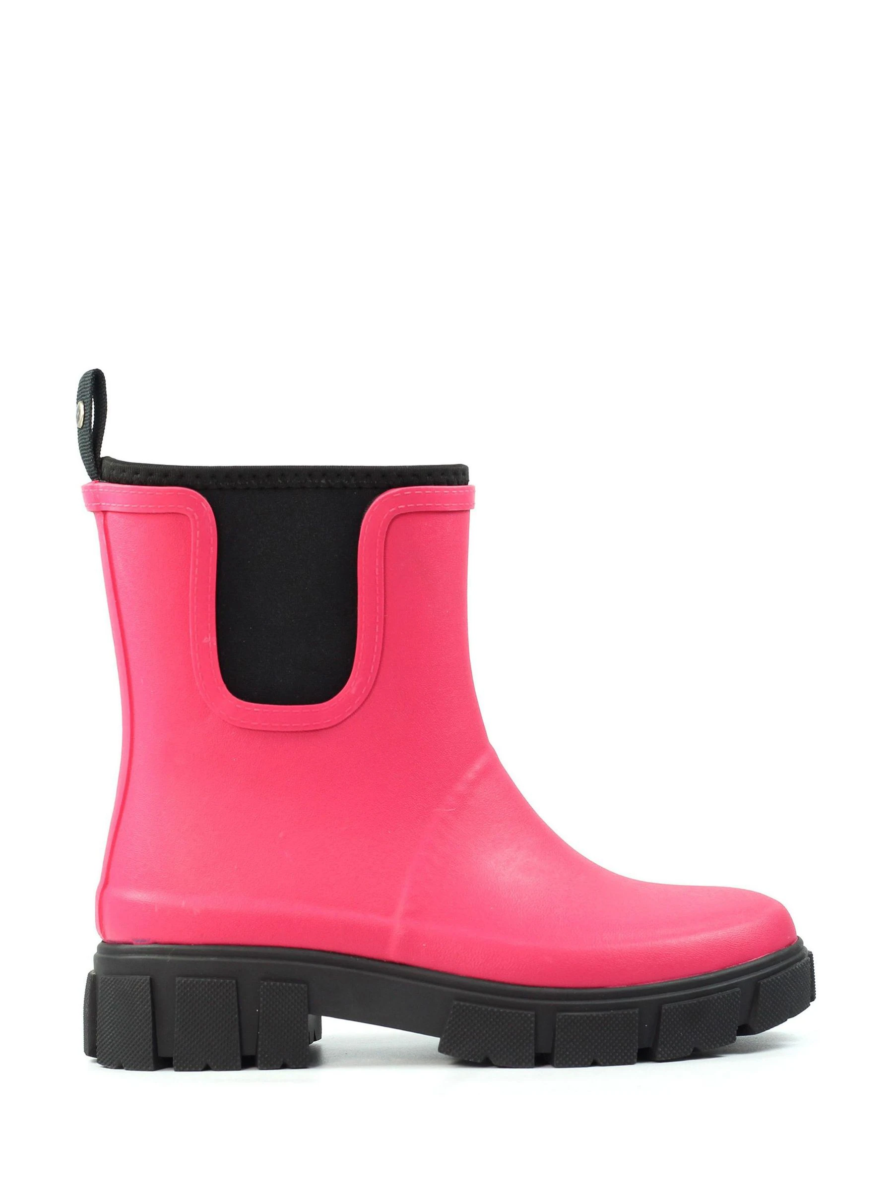 Lazy Dogz Pink Lake Ankle Wellingtons