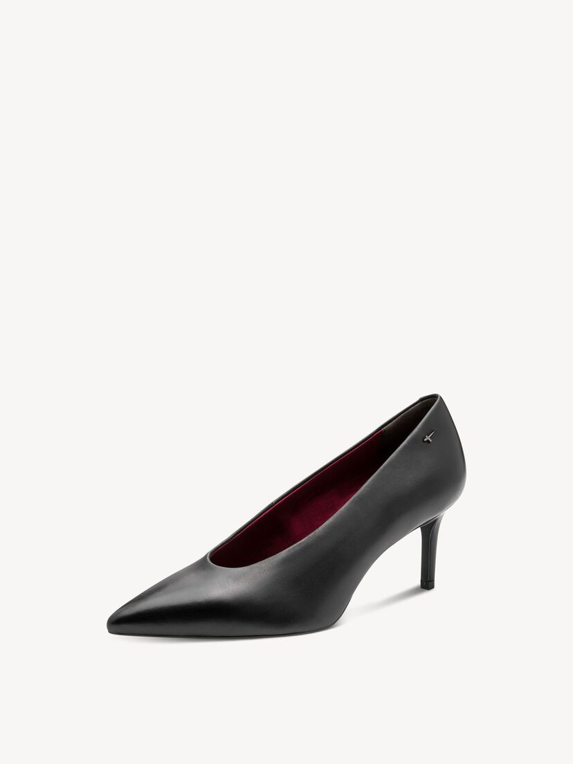 Leren Pumps - zwart