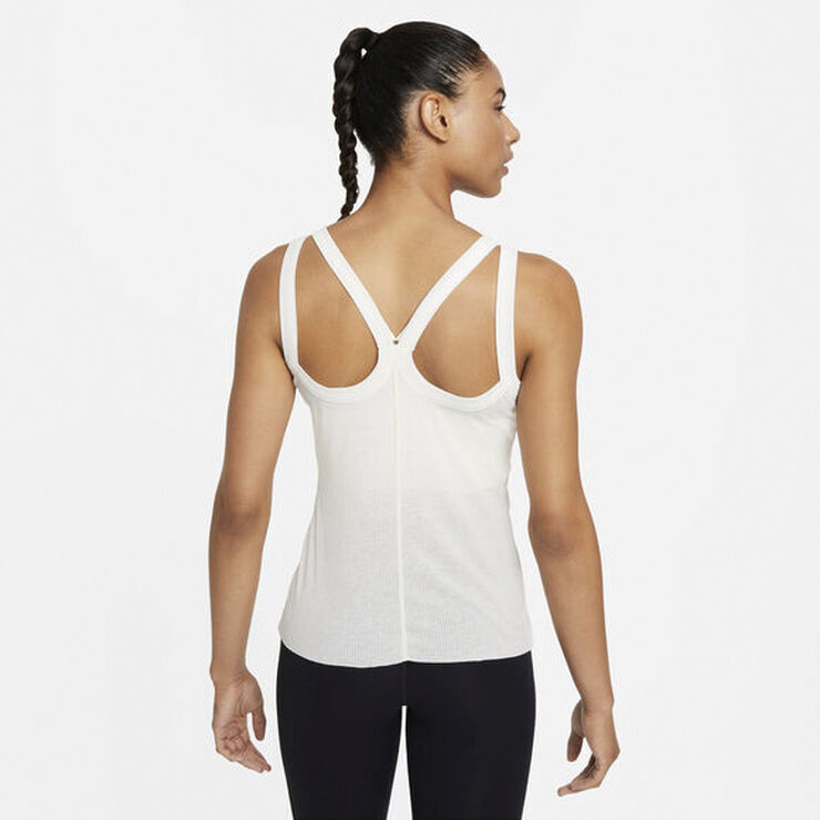 Nike Yoga Luxe Traeningstop Hvid