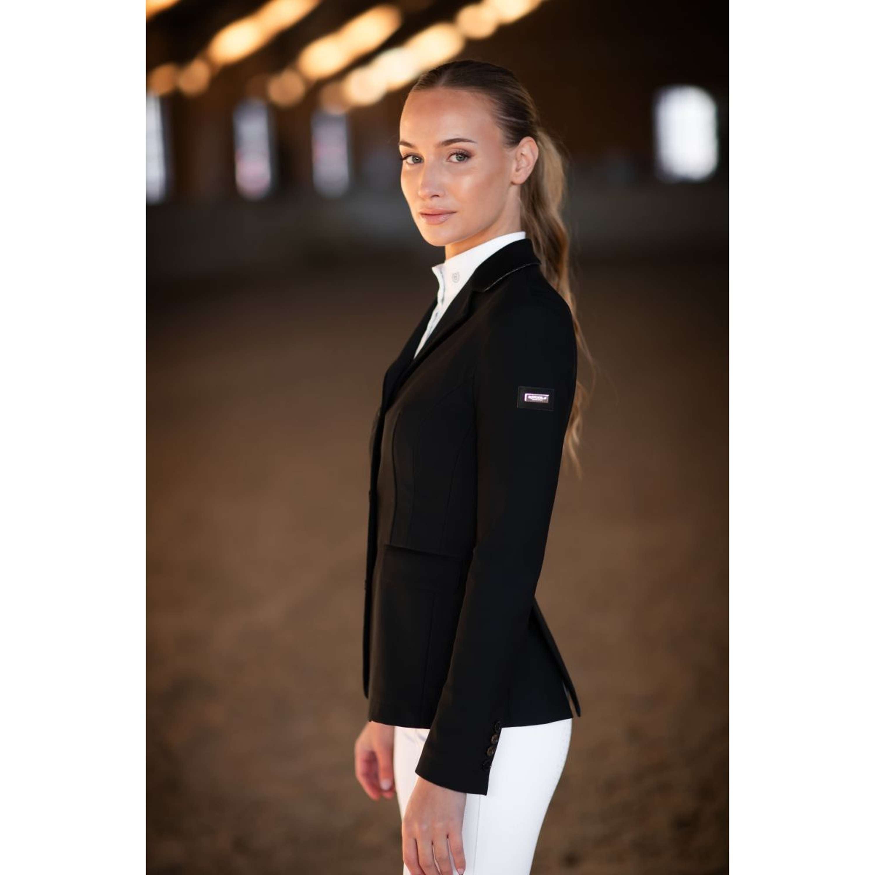 Equestrian Stockholm Wedstrijdjasje Classic Zwart