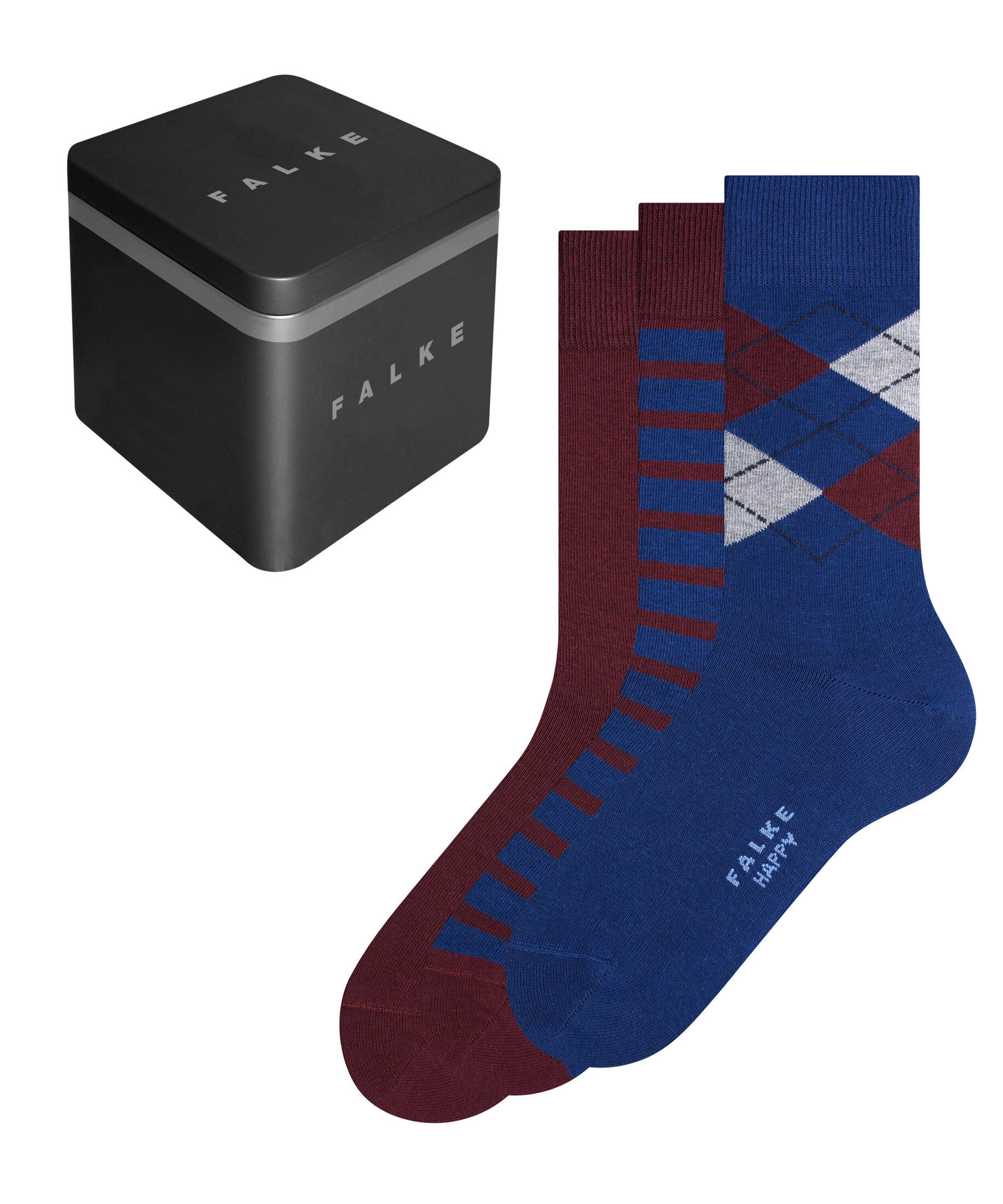 FALKE| Herren Socken Happy Box 3-Pack