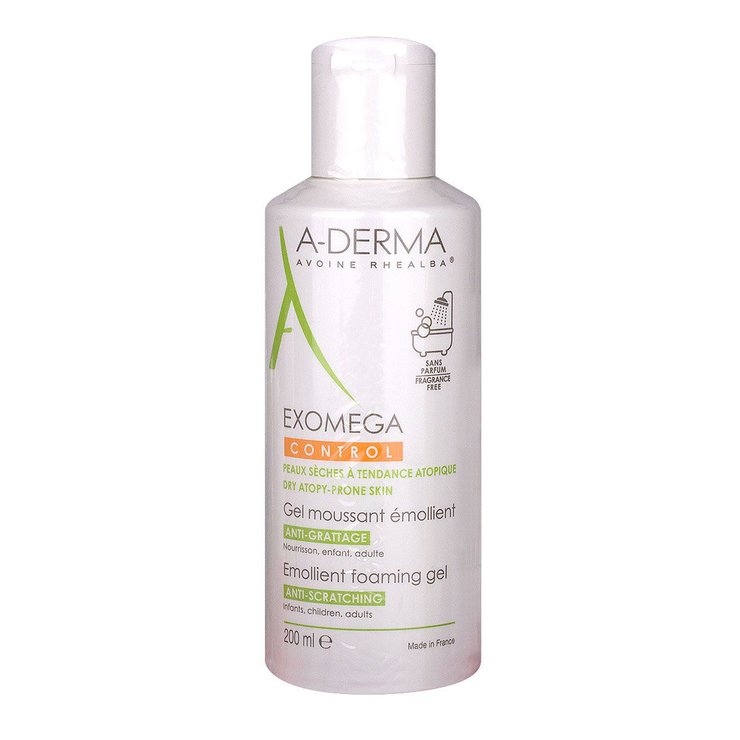 Exomega Control gel moussant émollient 200ml