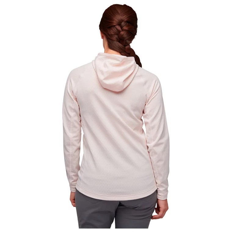 Black Diamond W Coefficient Hoody Hoody Ice Pink