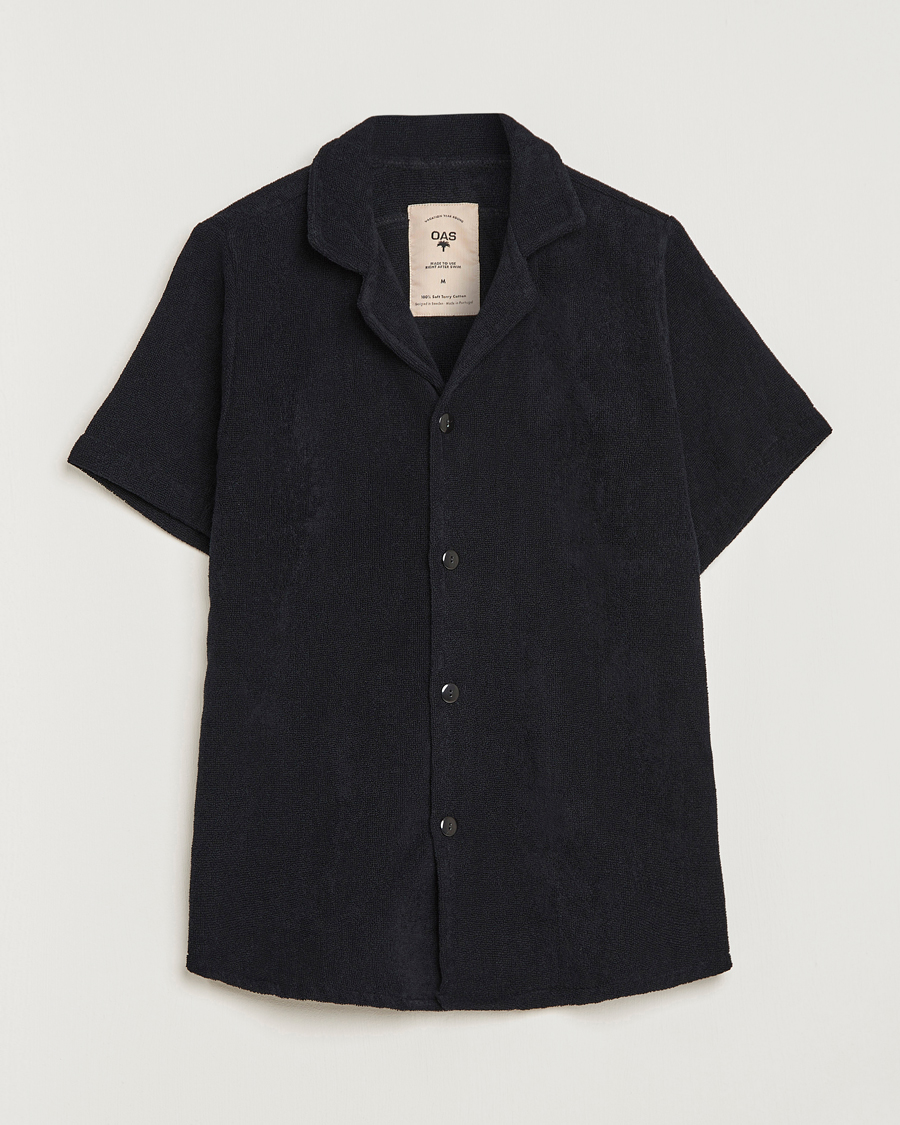 OAS Terry Cuba Short Sleeve Shirt Black