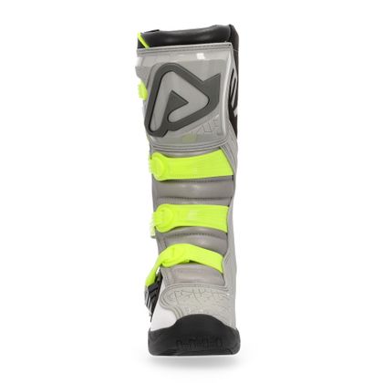 Bottes cross Acerbis X-TEAM GREY/YELLOW 2023 - Gris / Jaune