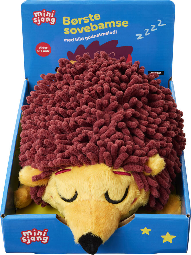 DR DR Børste Sleeping Musical Plush