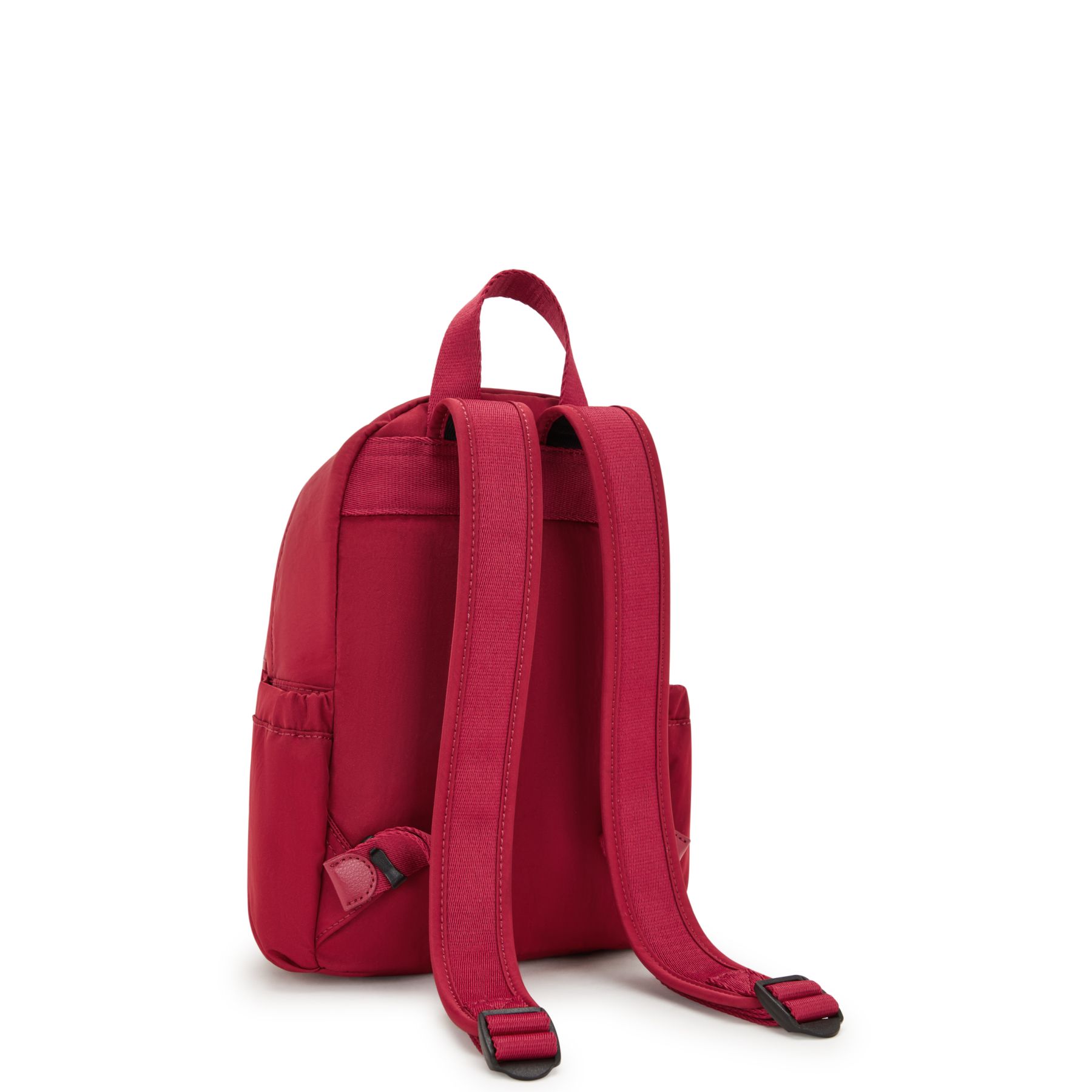 DELIA MINI Petit Sac à Dos avec Poche Frontale et Poignée Supérieure - Red Red Wine