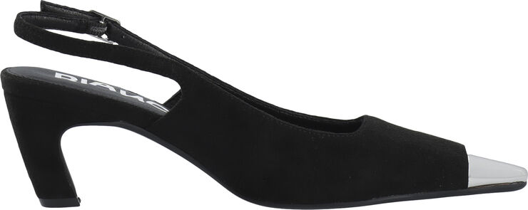 Bianco BIACLARA Slingback Faux Suede Black