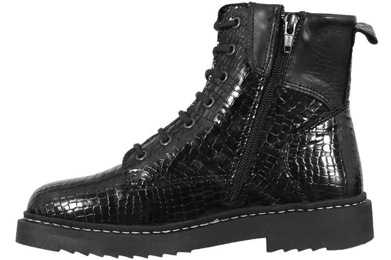NEW FEET BOOT WITH LACE AND ZIPPER