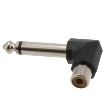 Devine ADA156 adapter RCA female - 6,35mm jack male mono haaks