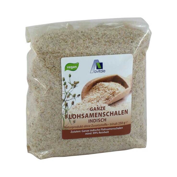 Flohsamenschalen indisch, 250 g