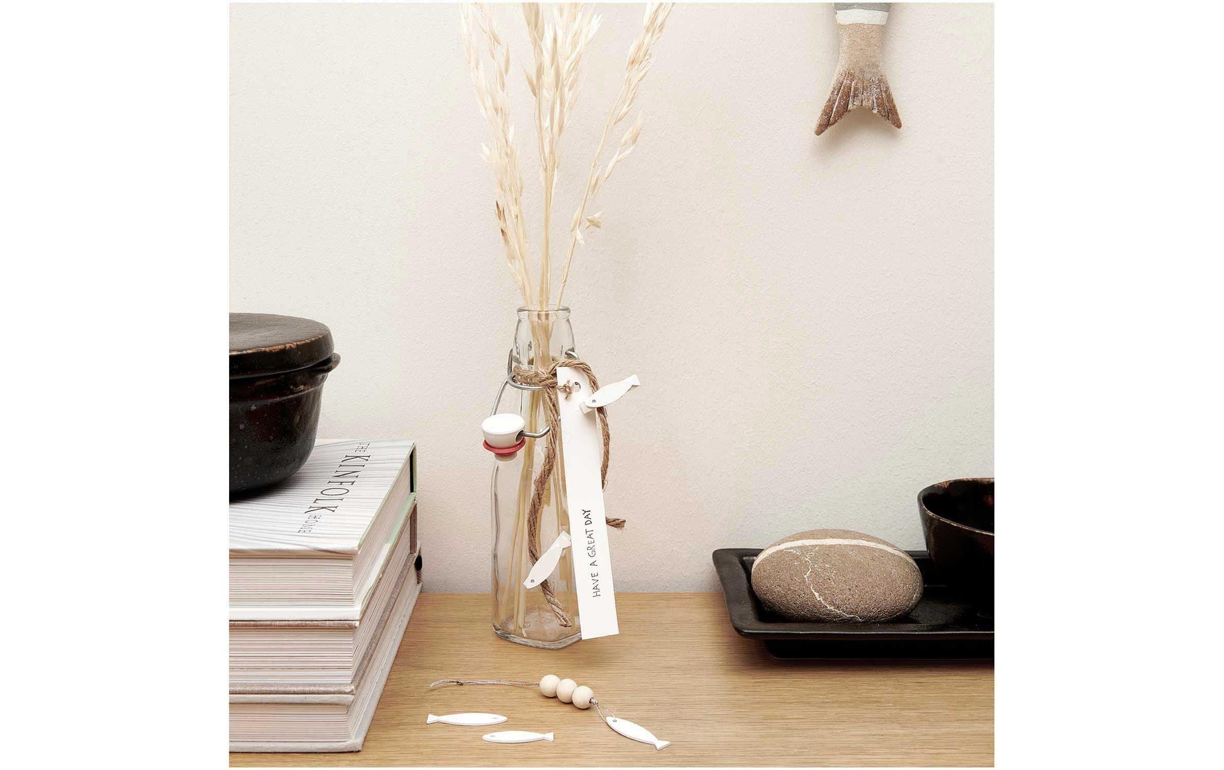 Streudeko Fisch weiss 36 StückKreativ mit Rico Design