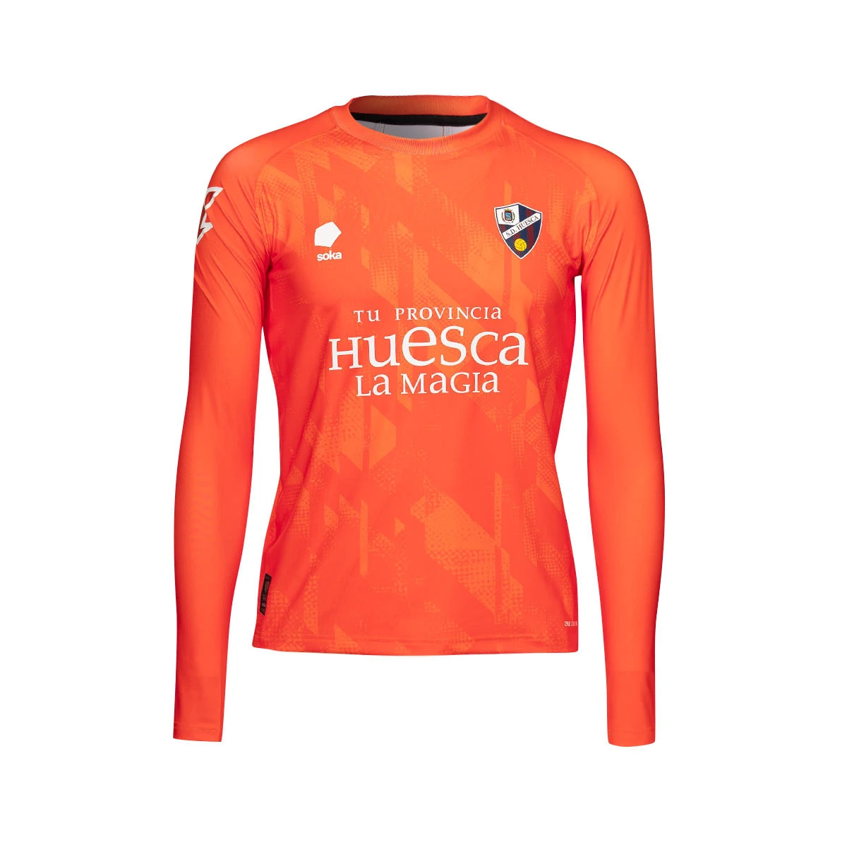 T-Shirt Soka Sociedad Deportiva Huesca Segundo Equipamento Guarda-redes 2024-2025 Criança