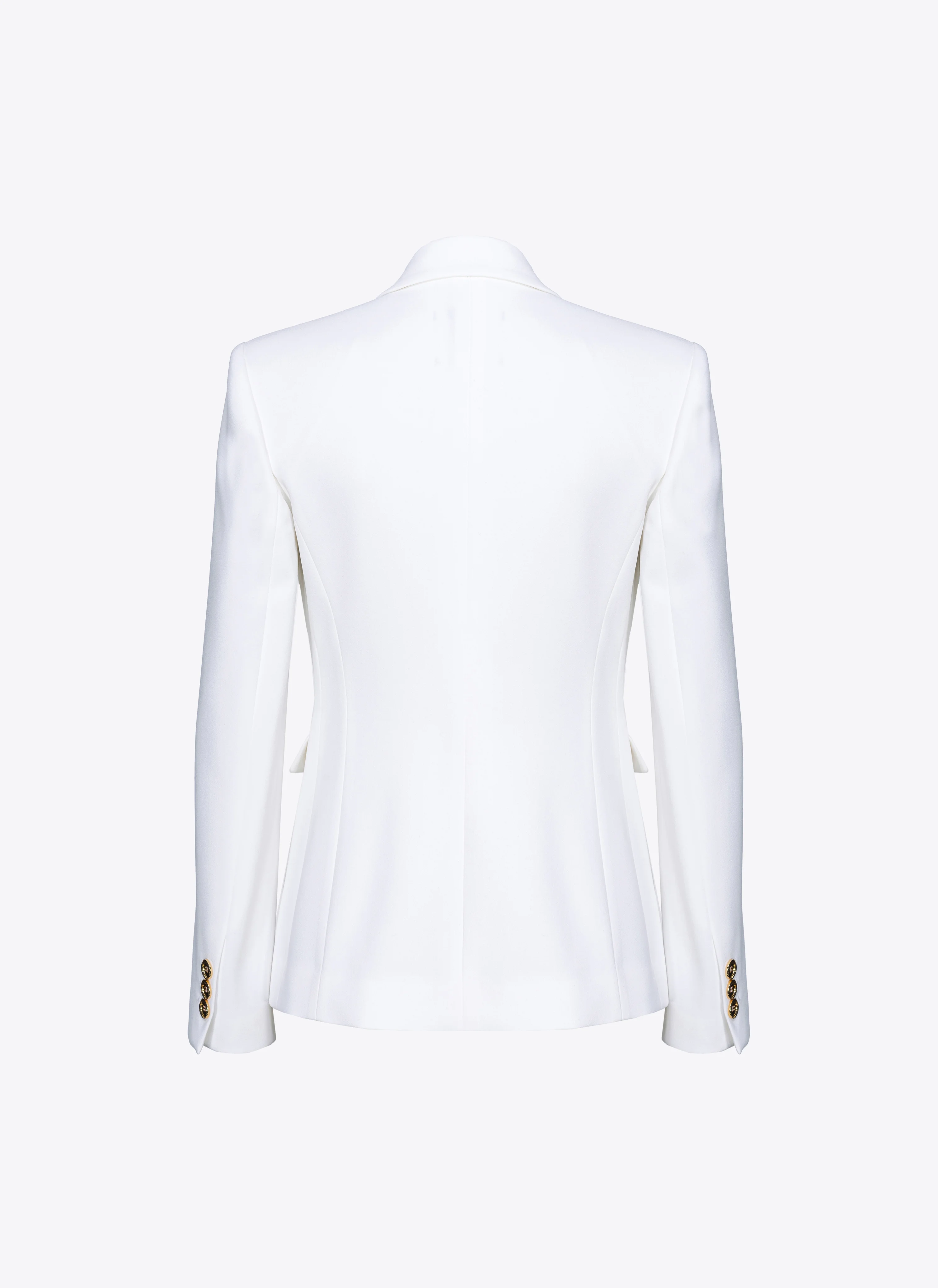 Blazer croisé avec boutons | Blanc