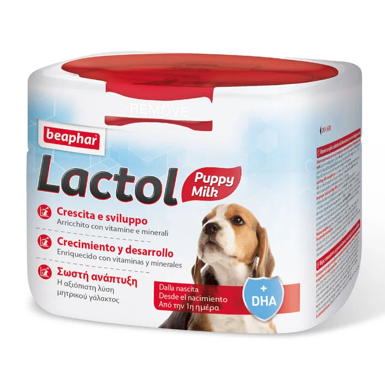 Leite em pó Beaphar Lactol para filhotes