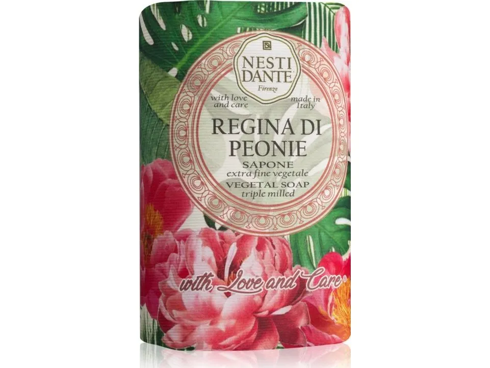 Nesti Dante With Love & Care Vegetal Soap Regina Di Peonie 250 g