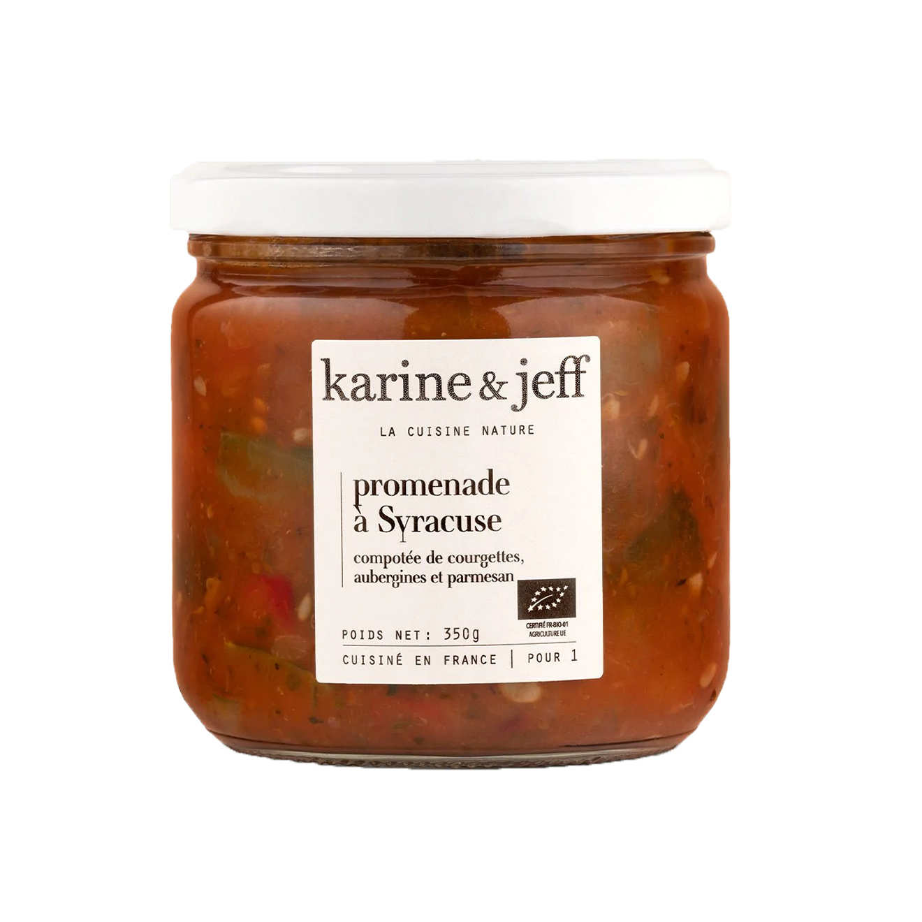 Promenade à Syracuse - Ratatouille à la sicilienne bio