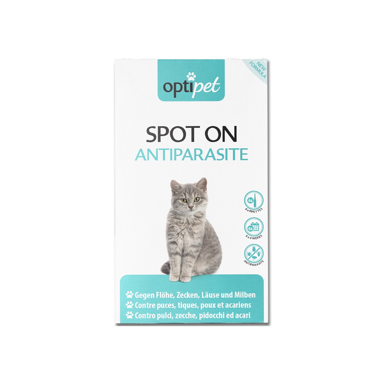 OptiPet Spot on für Katzen