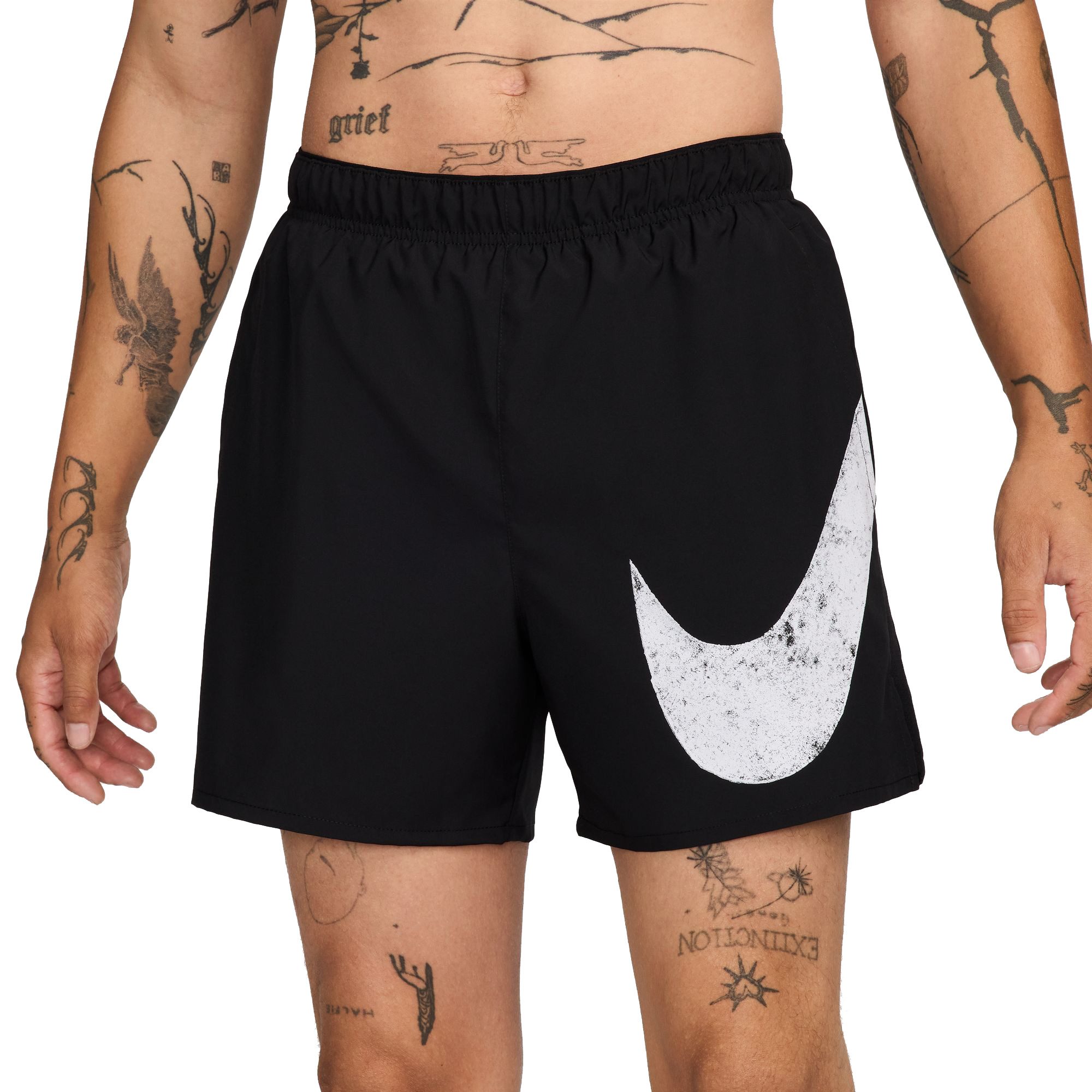 Nike Challenger Swoosh Dri-Fit Shorts Herren schwarz