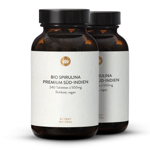 Sunday Natural Products  Bio Spirulina Blau Tabletten