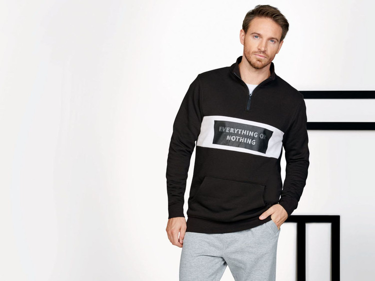 Sweat-schipperstrui voor heren