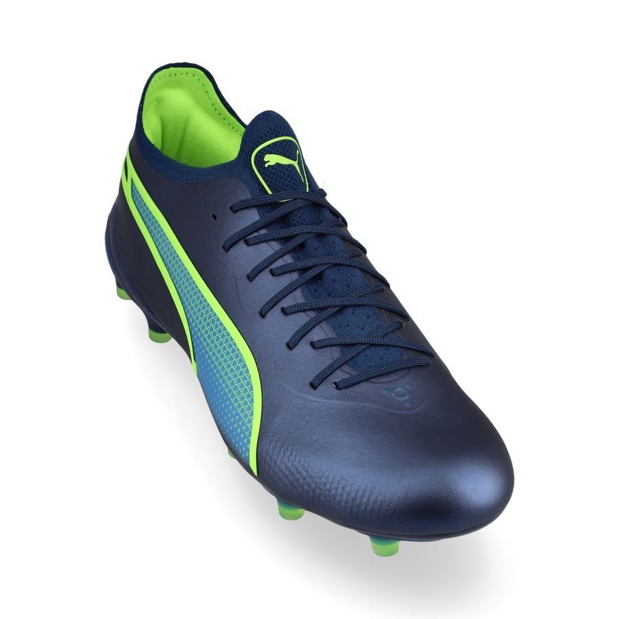 PUMA King Ultimate FG/AG Gear Up - Persian Blue/Vert/Bleu Femme