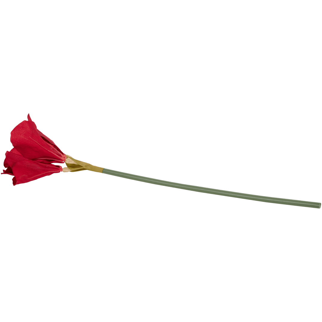 Amaryllis artificielle sur tige