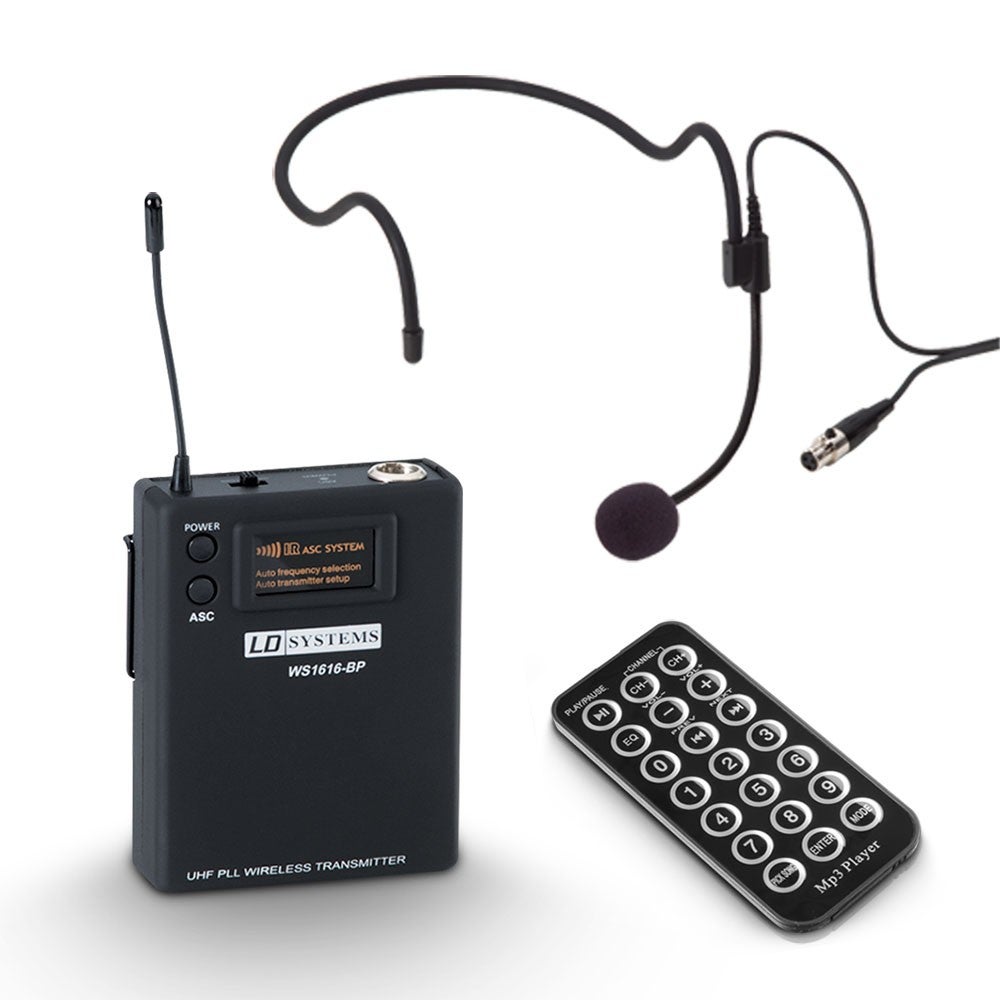 LD Systems ROADBUDDY 10 HS draadloze mobiele accu luidspreker 863 - 865 MHz
