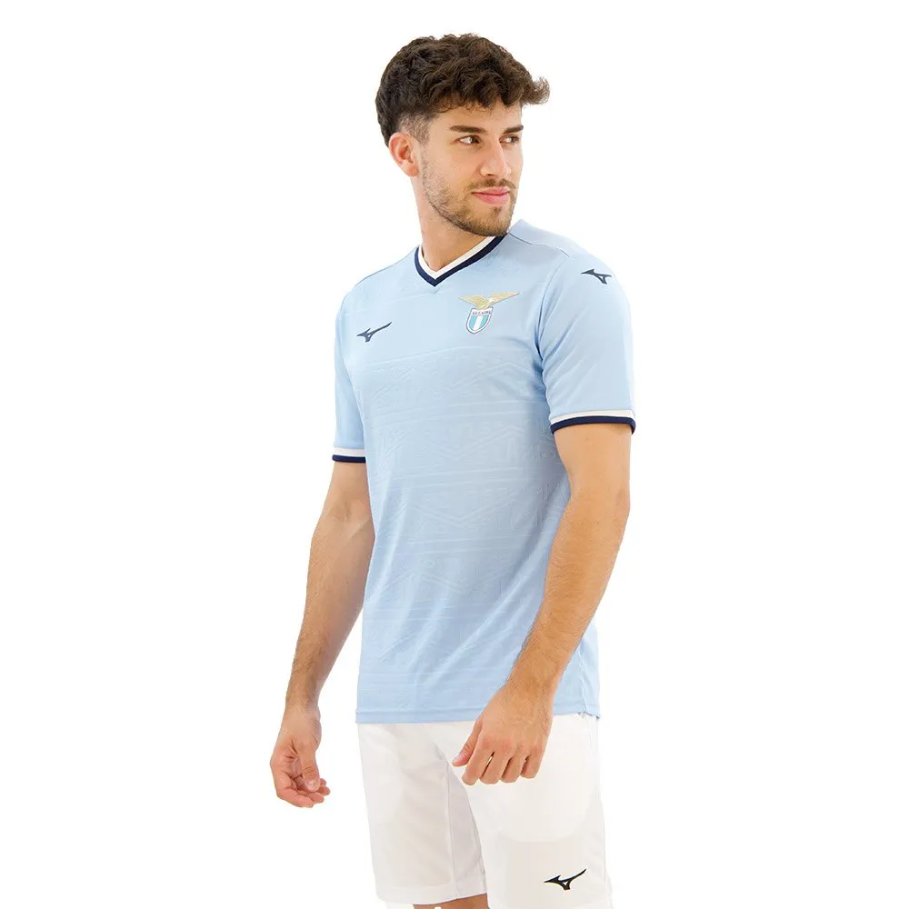 Camiseta de manga curta Mizuno Lazio 24/25 para jogos em casa