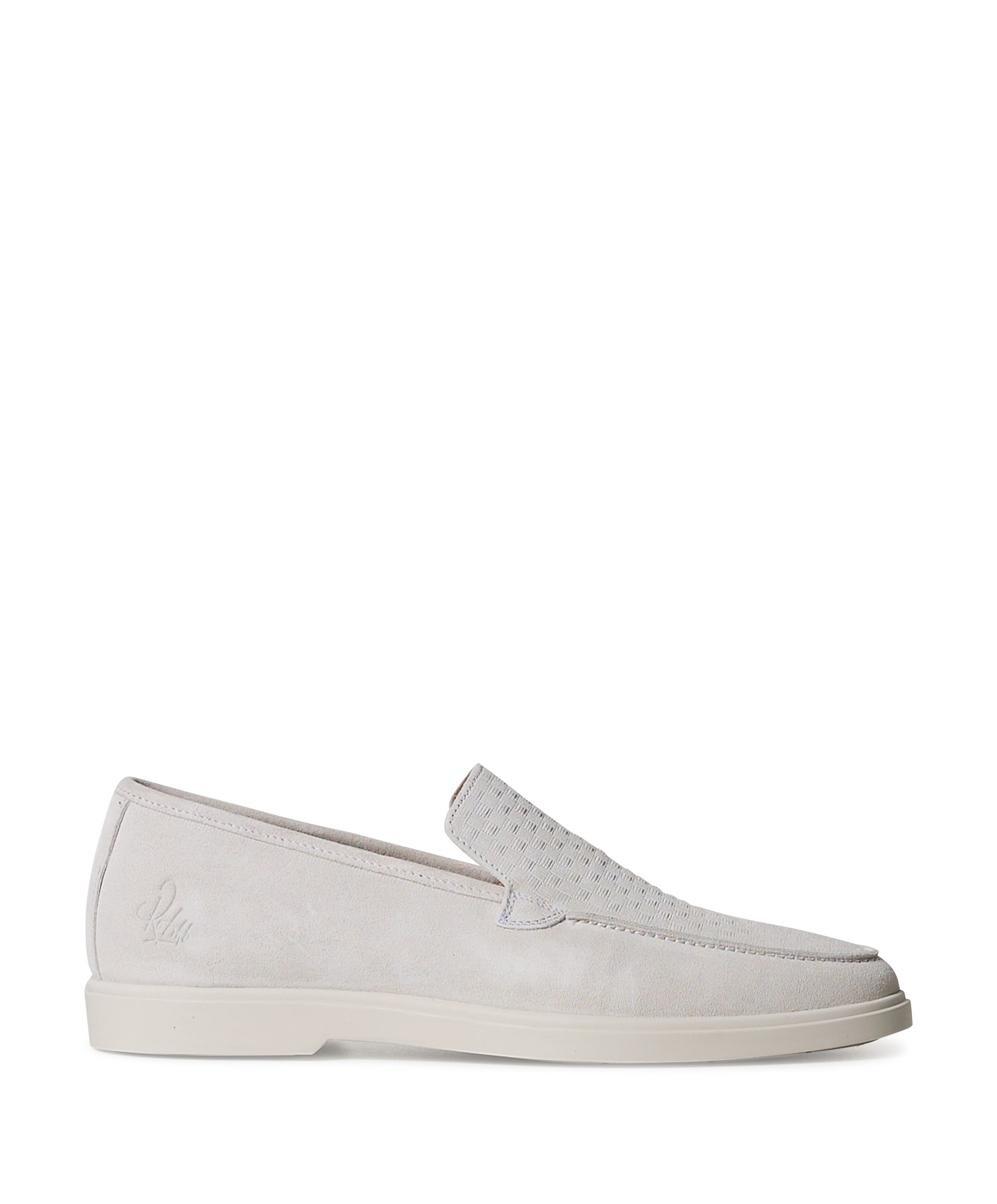Rehab Heren mocassins Simon blocks ecru