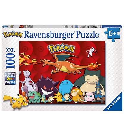 Ravensburger Puslespil - 100 Brikker - My Favorite Pok?mon