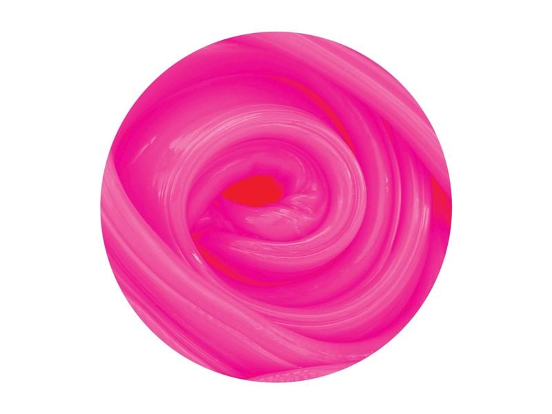 Intelligente Knete Knetmasse Kleine Dosen Neon Pink 18 Gram Clevere Knete mit besonderen Eigenschaften und in praktischer Metalldose