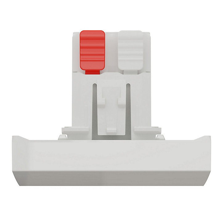 Mécanisme poussoir lumineux 2 modules Schneider Electric Unica Pro blanc