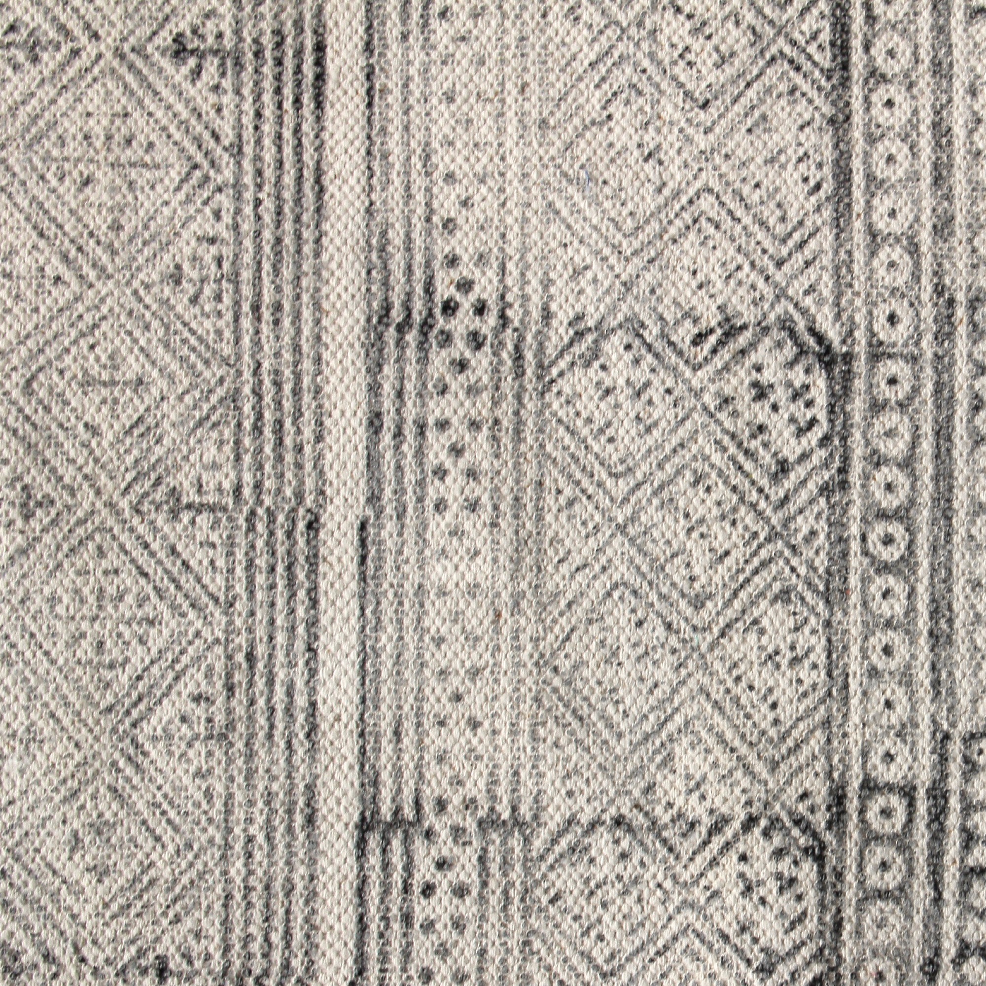 Teppich 'Waben', grau, T 140 cm, B 200 cm von fischer's lagerhaus