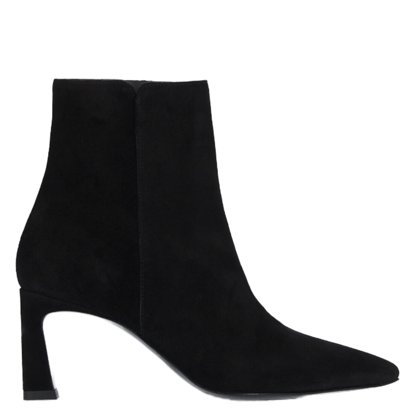 CATHLEEN 65 - Bottines en cuir velours | Noir