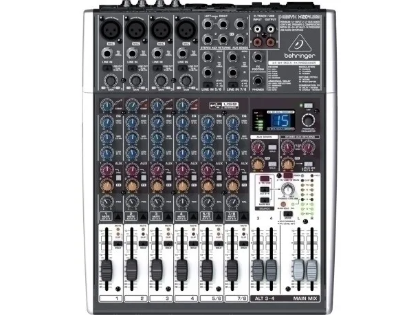 Behringer Xenyx X1204USB 12-kanals kompakt mixer med 12 kanaler
