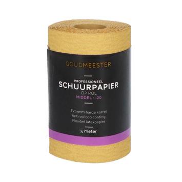 Goudmeester schuurrol P120 5 m