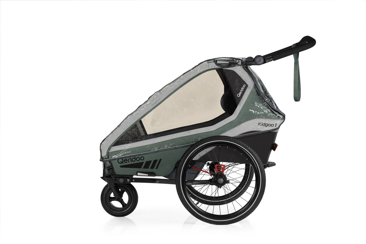 Qeridoo Fahrradanhänger Regenschutz Kidgoo 1 / Kidgoo 1 Sport