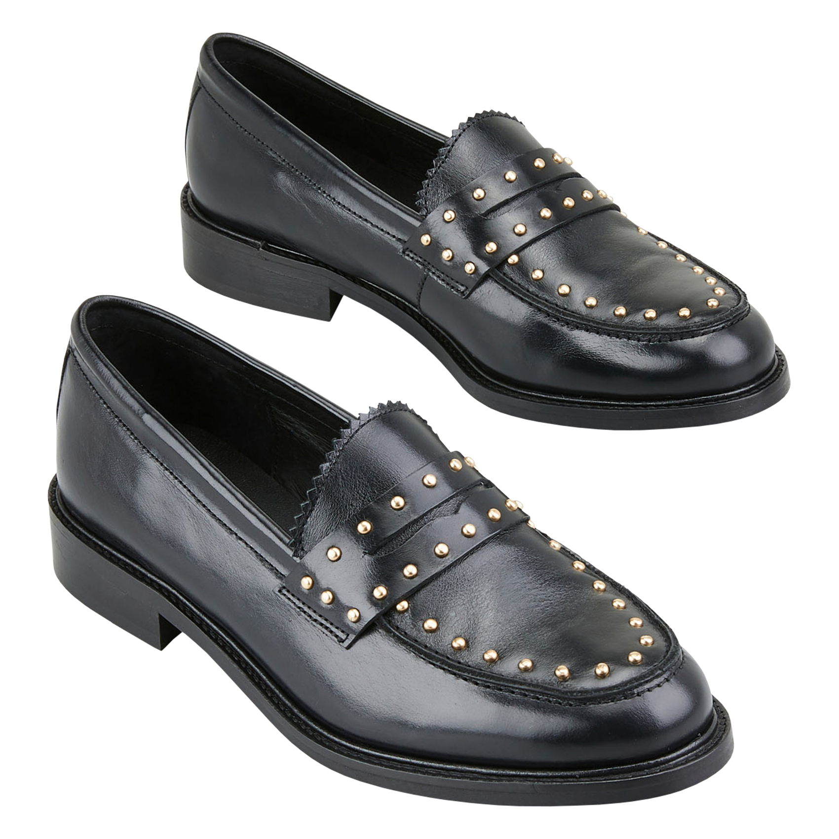 VERIDIA - Mocassins en cuir | Noir