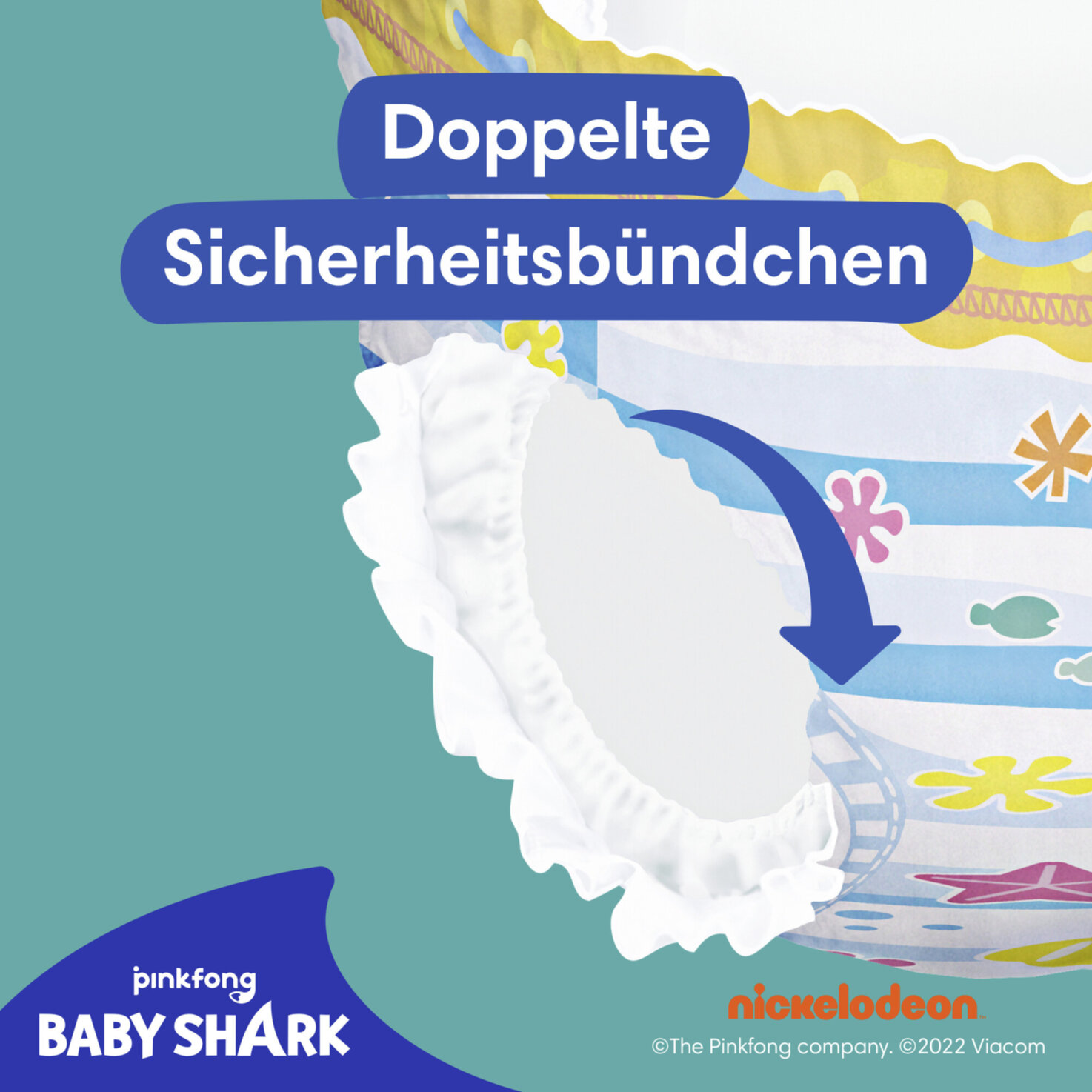 Pampers Badewindeln Splashers Grösse 3-4, 6-11kg, 12 Stück