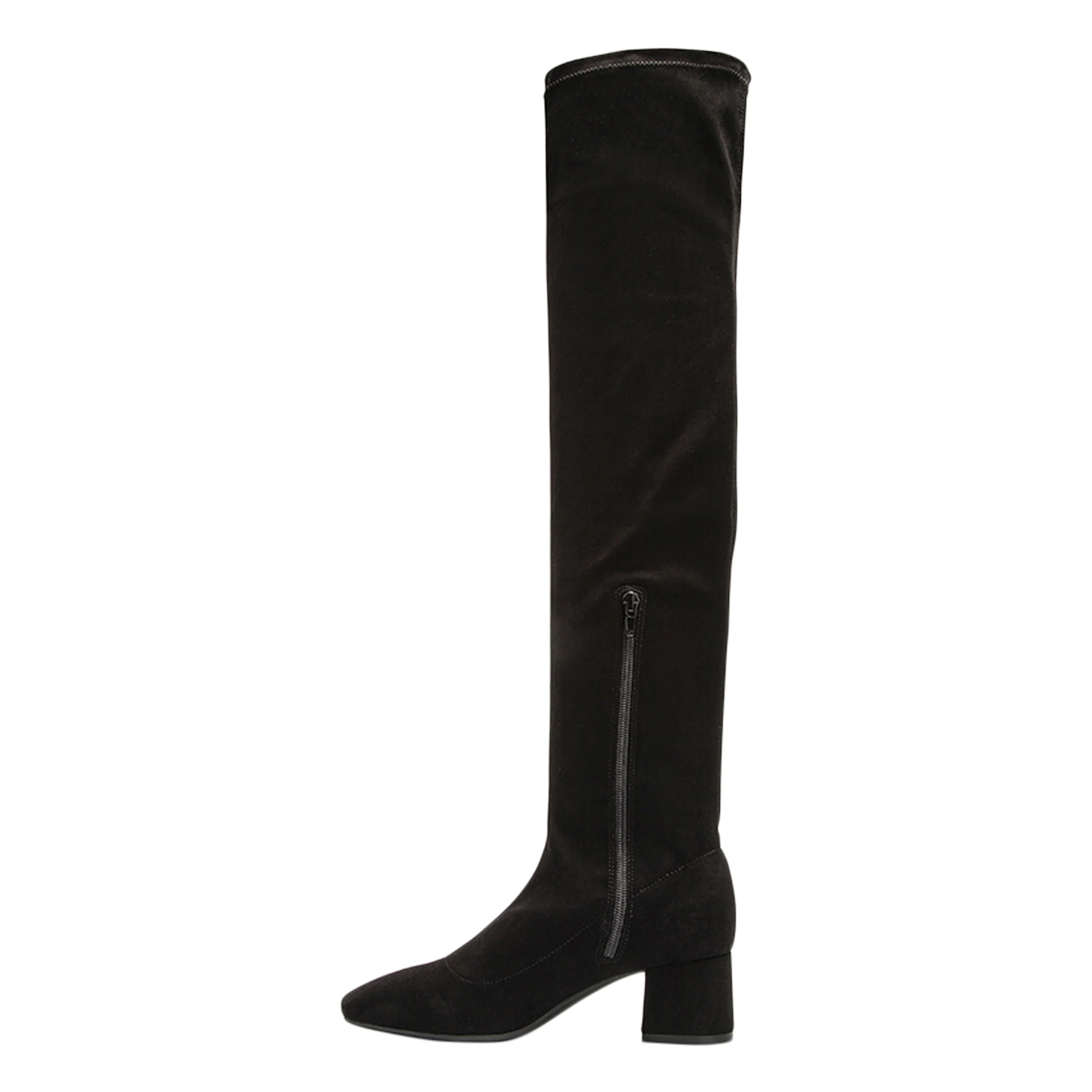 Bottes à zippar m.belarbi dotyhigh | Noir