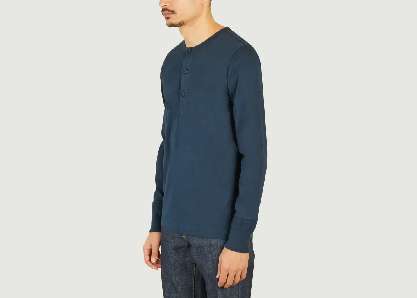 T-shirt Henley BO Vegan KCA