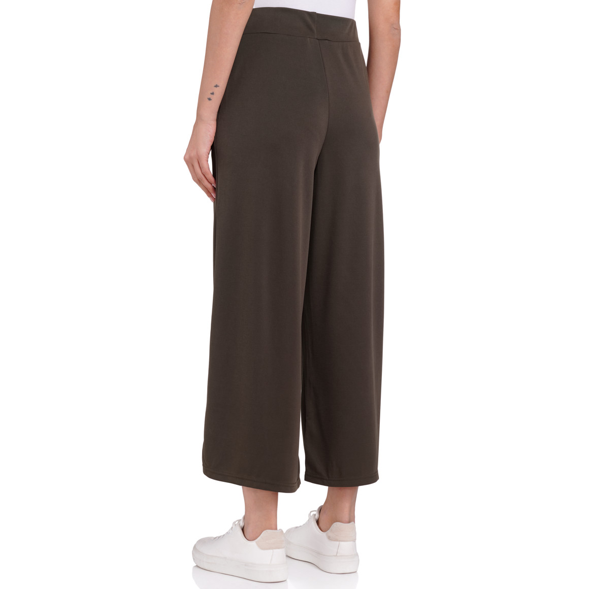Gina Benotti 7/8 Damen Hose im Culotte-Style dunkelbraun
