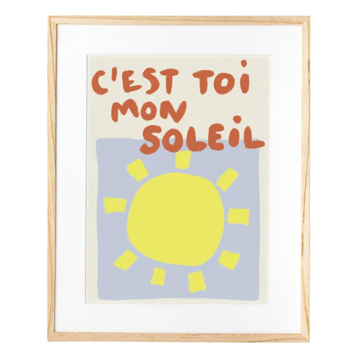 Mathilde Cabanas Affiche Soleil