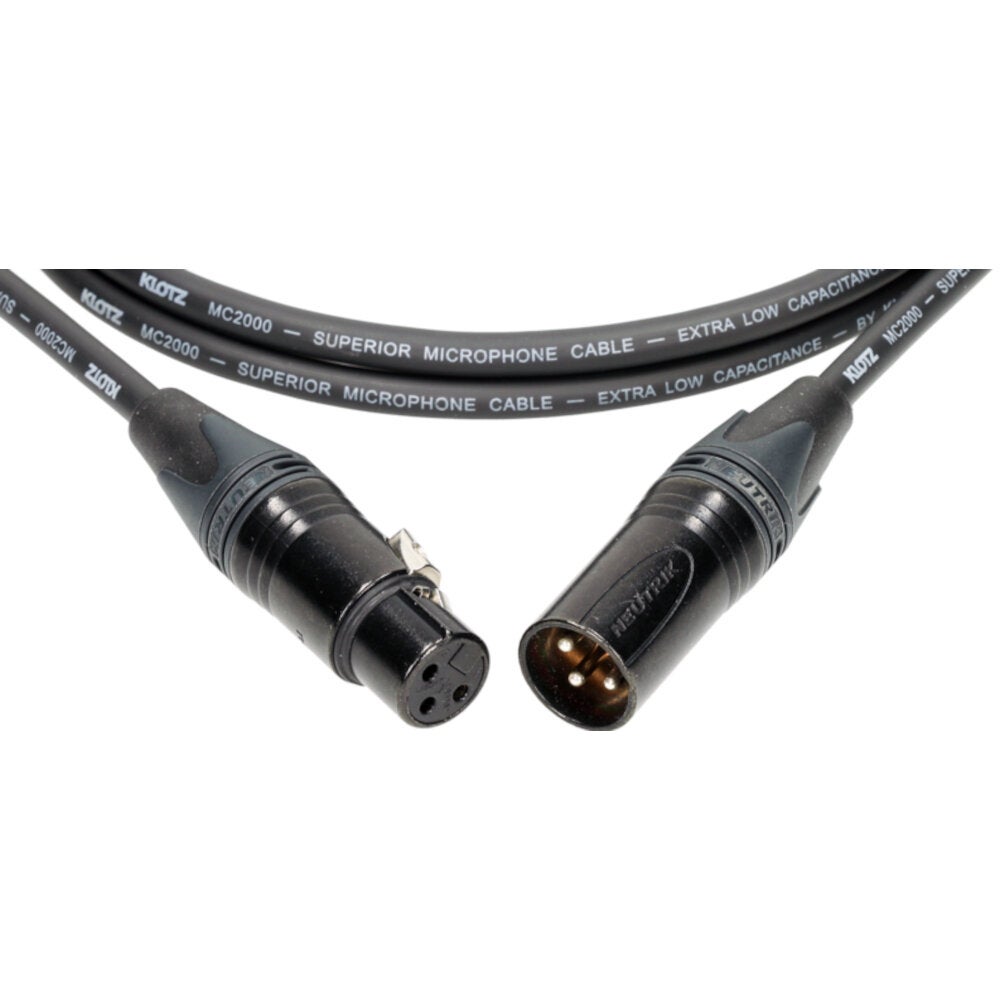 Klotz M2FM1-0500 M2 touring-grade microfoonkabel met Neutrik XLR 5m